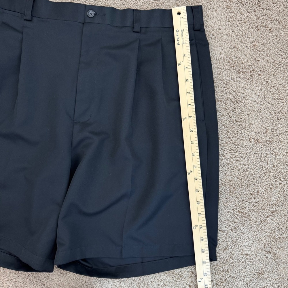 Champions Tour Golf Shorts Mens Size 40 Black Pleated‎ Performance Lightweight - Picture 7 of 9